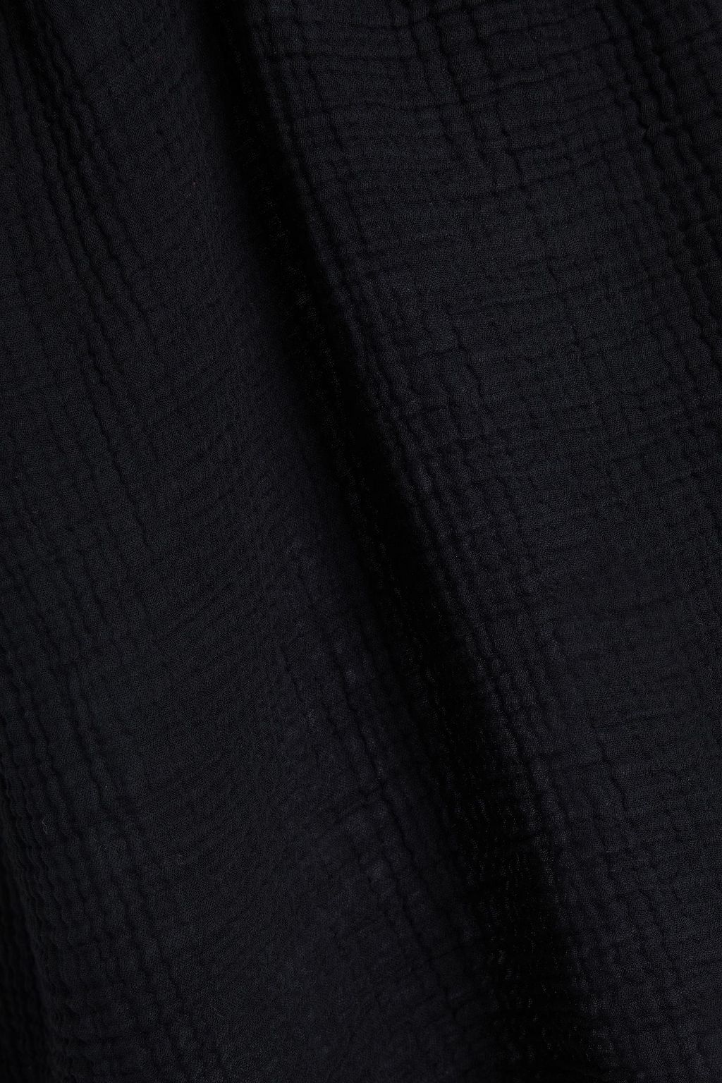 VELVET BY GRAHAM & SPENCER Alivia gathered cotton-seersucker camisole