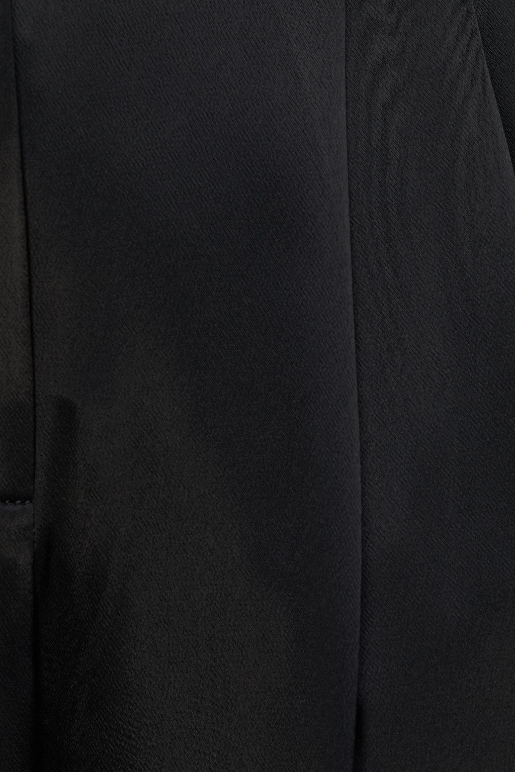 TORY BURCH Satin-crepe tapered pants