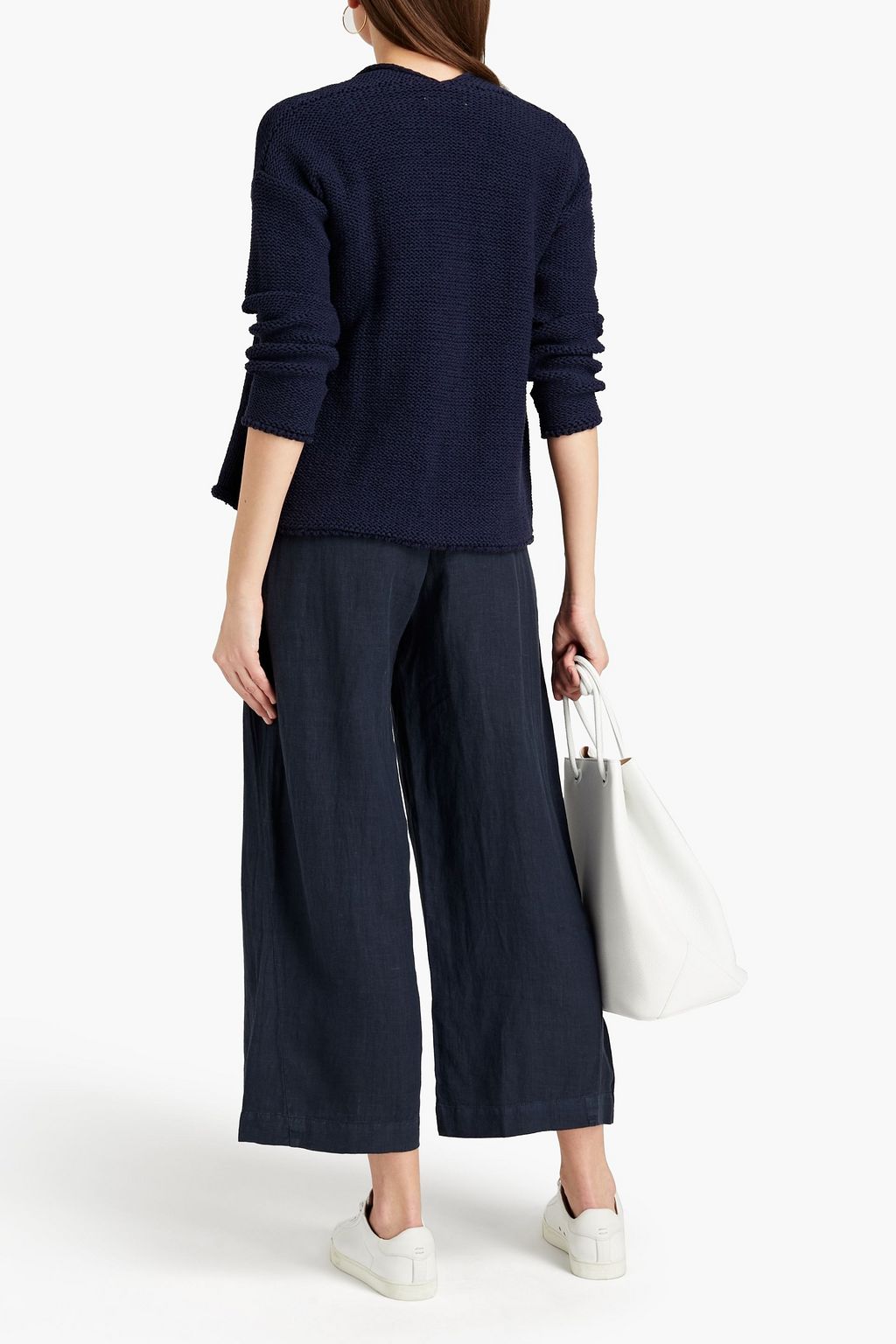 VELVET BY GRAHAM & SPENCER Cotton-blend cardigan