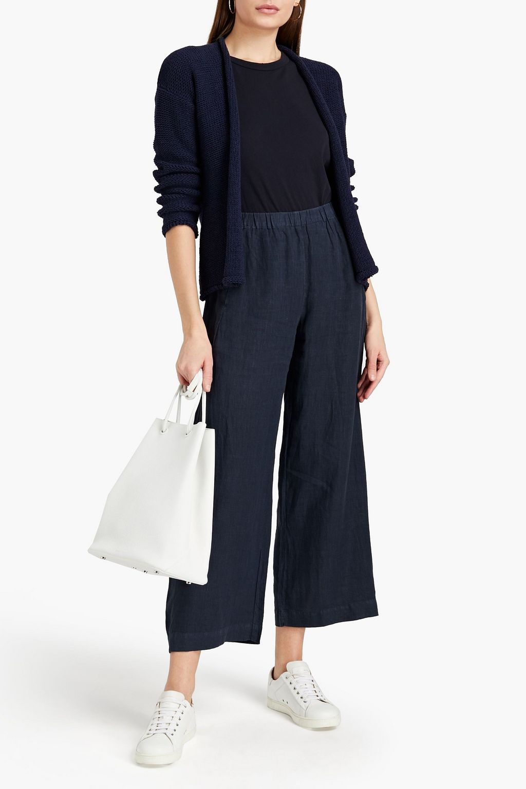 VELVET BY GRAHAM & SPENCER Cotton-blend cardigan