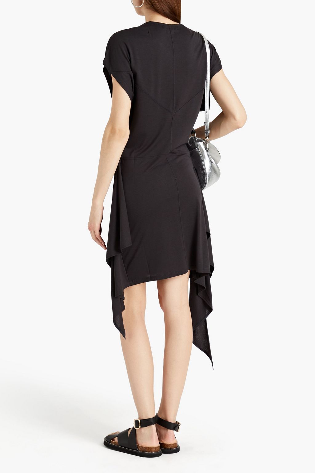 MARANT ÉTOILE Roxane knotted jersey mini dress
