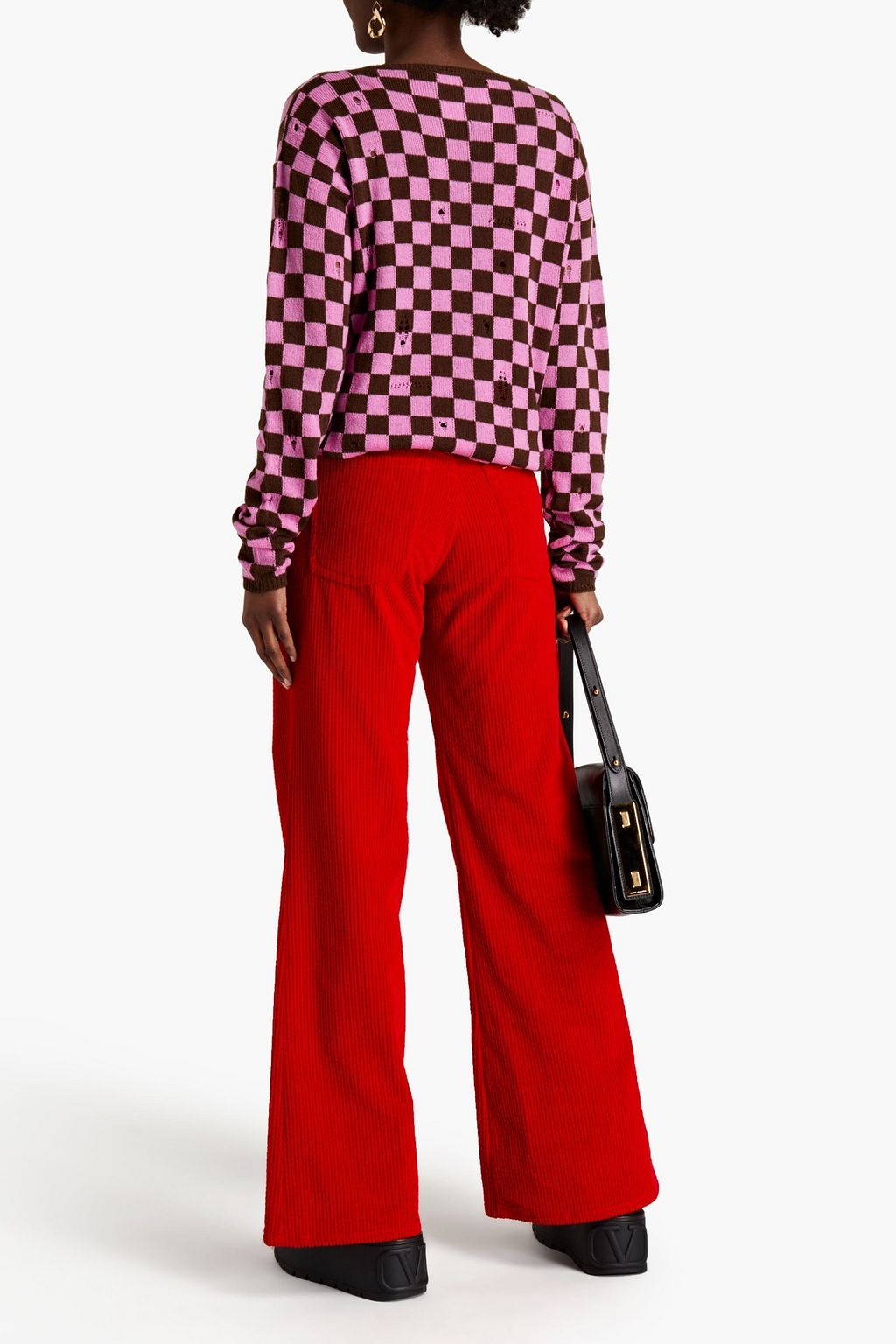 MARC JACOBS Cotton-corduroy flared pants