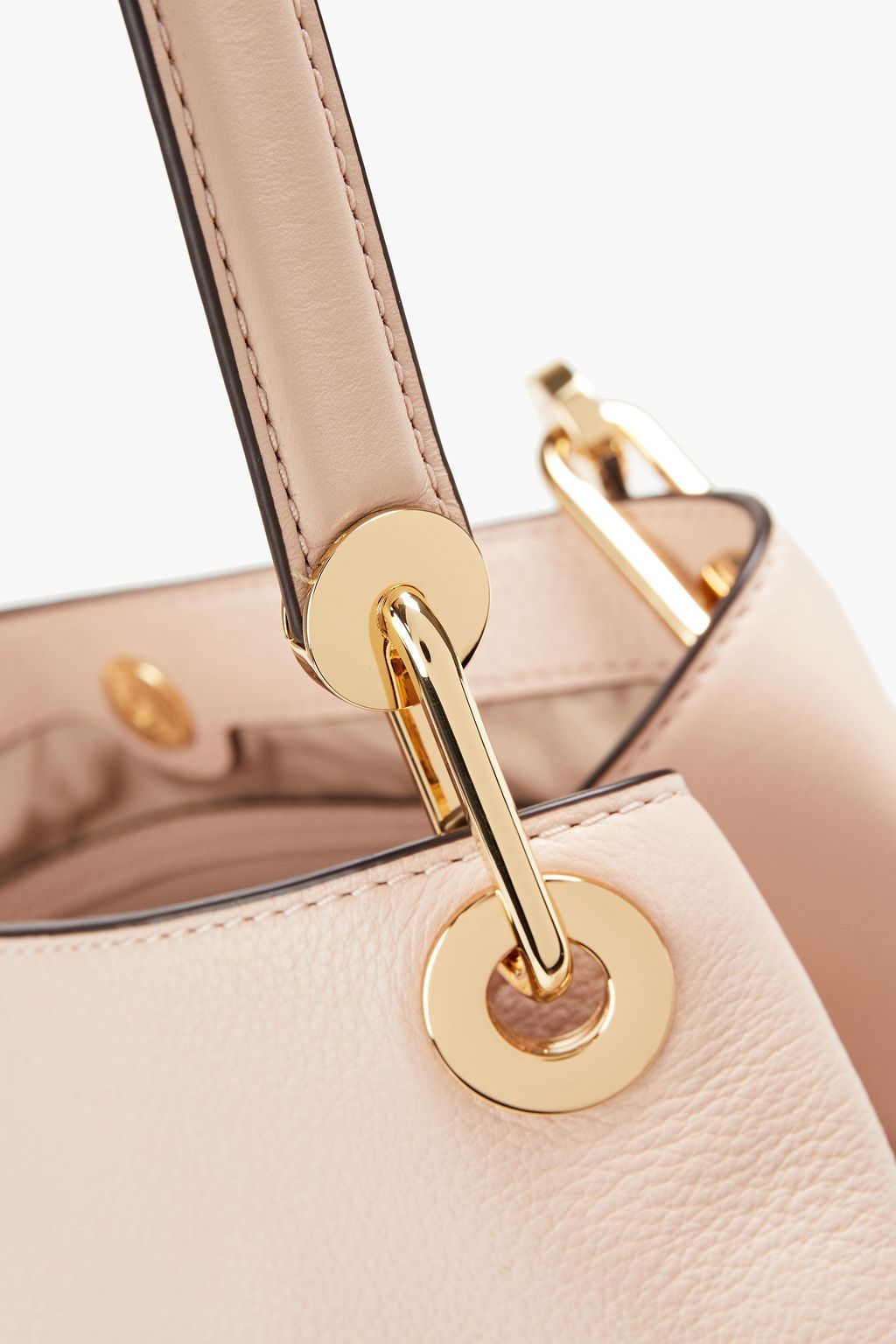 MICHAEL MICHAEL KORS Raven textured-leather shoulder bag