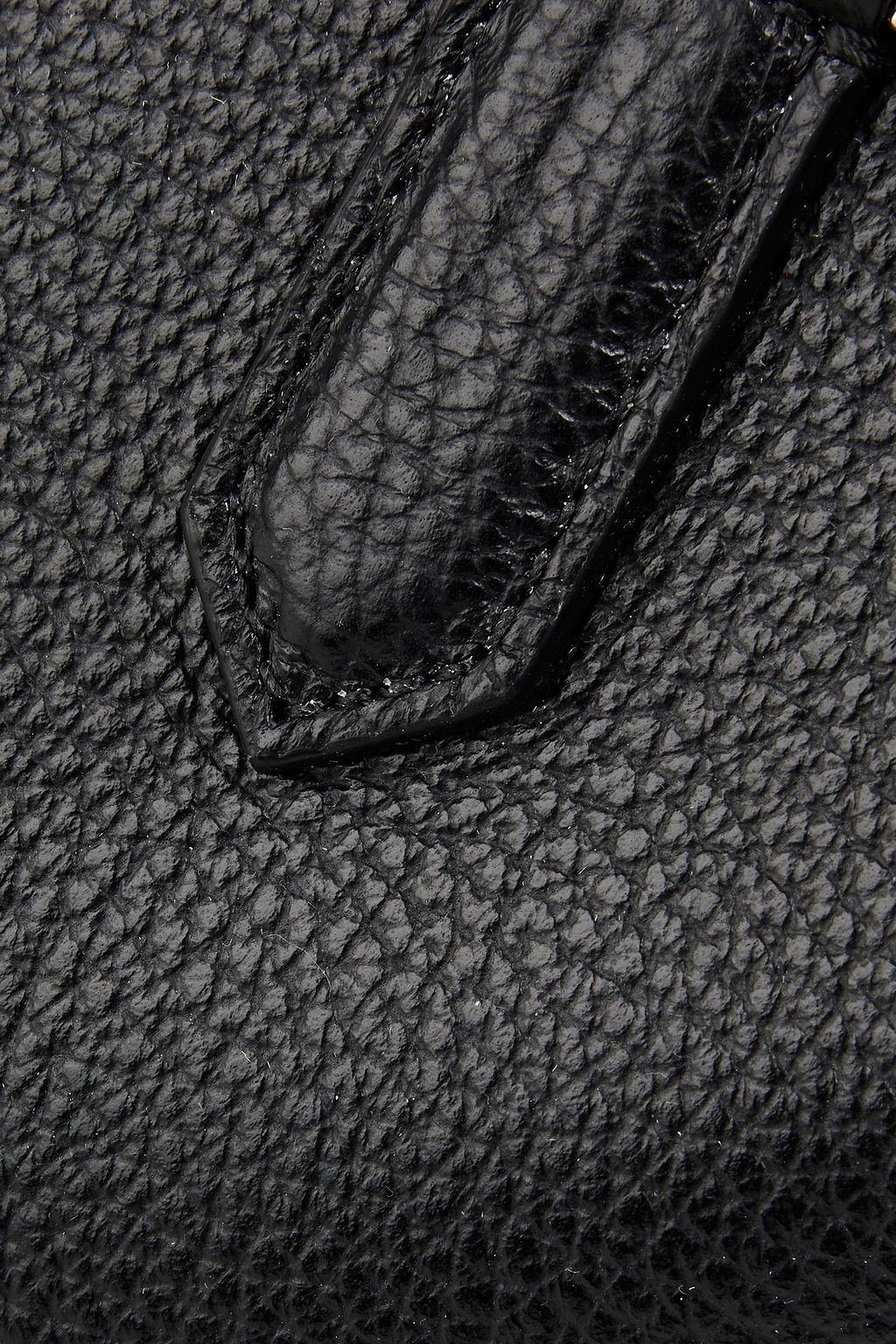 SERAPIAN Lorelei small pebbled-leather tote