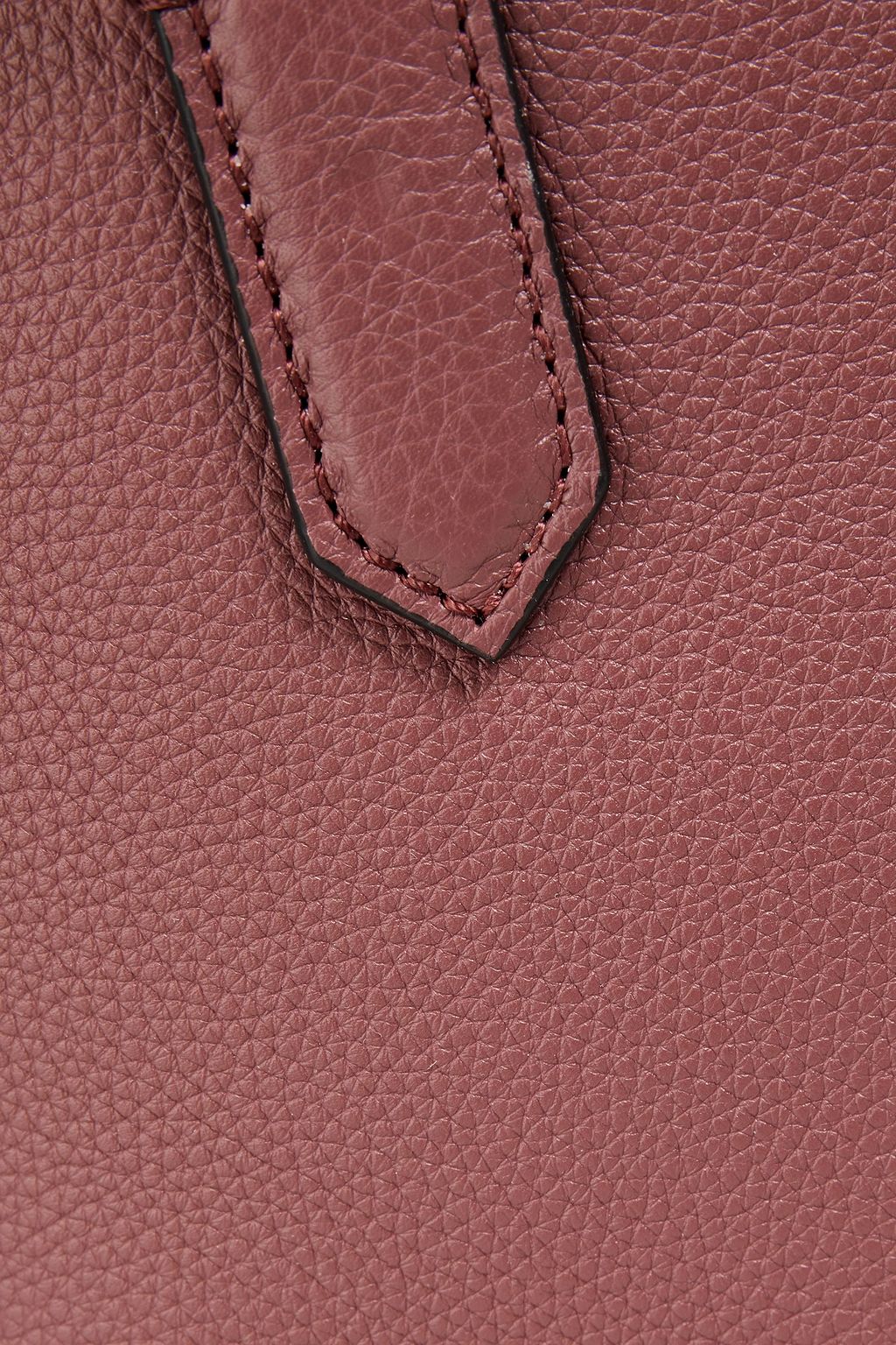 SERAPIAN Lorelei pebbled-leather tote