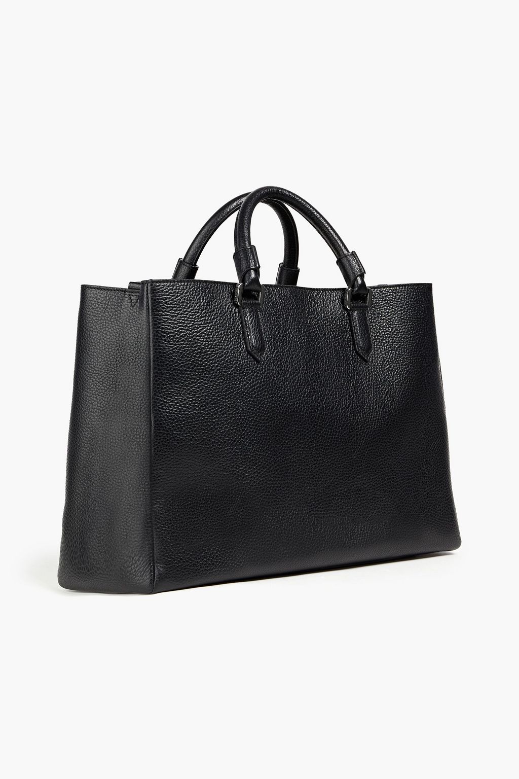 SERAPIAN Lorelei pebbled-leather tote