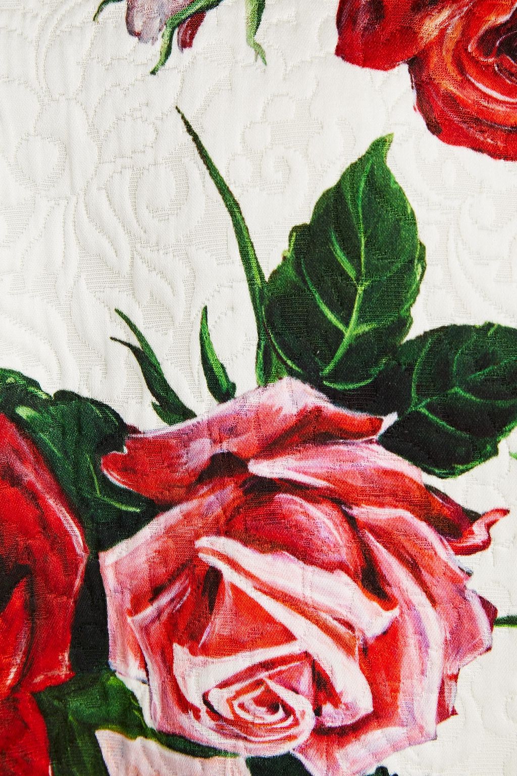 DOLCE&GABBANA Floral-jacquard jacket