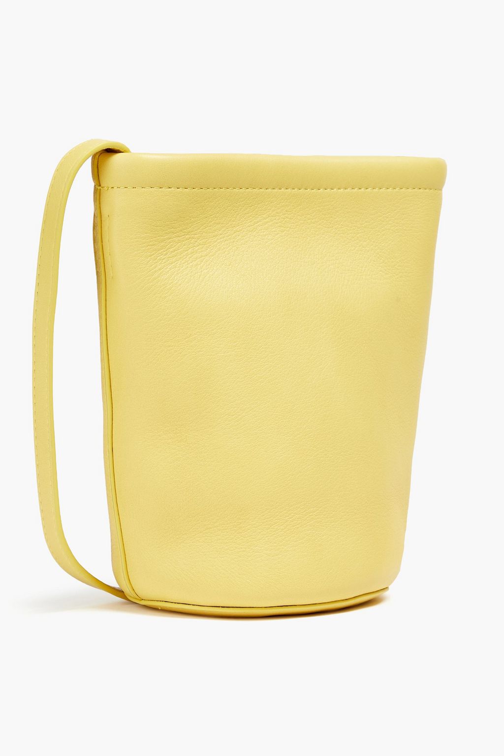 MANSUR GAVRIEL Pebbled-leather bucket bag