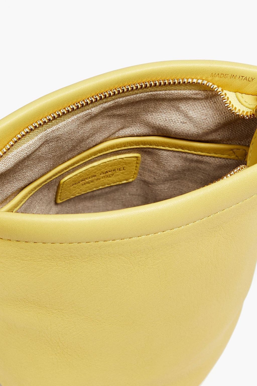 MANSUR GAVRIEL Pebbled-leather bucket bag