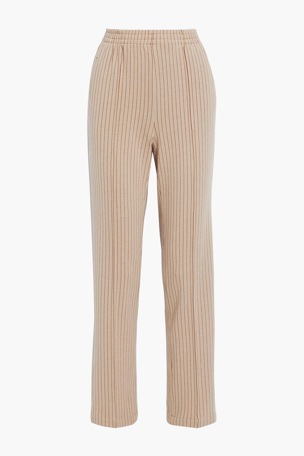 Rylie pinstriped cotton piqu track pants