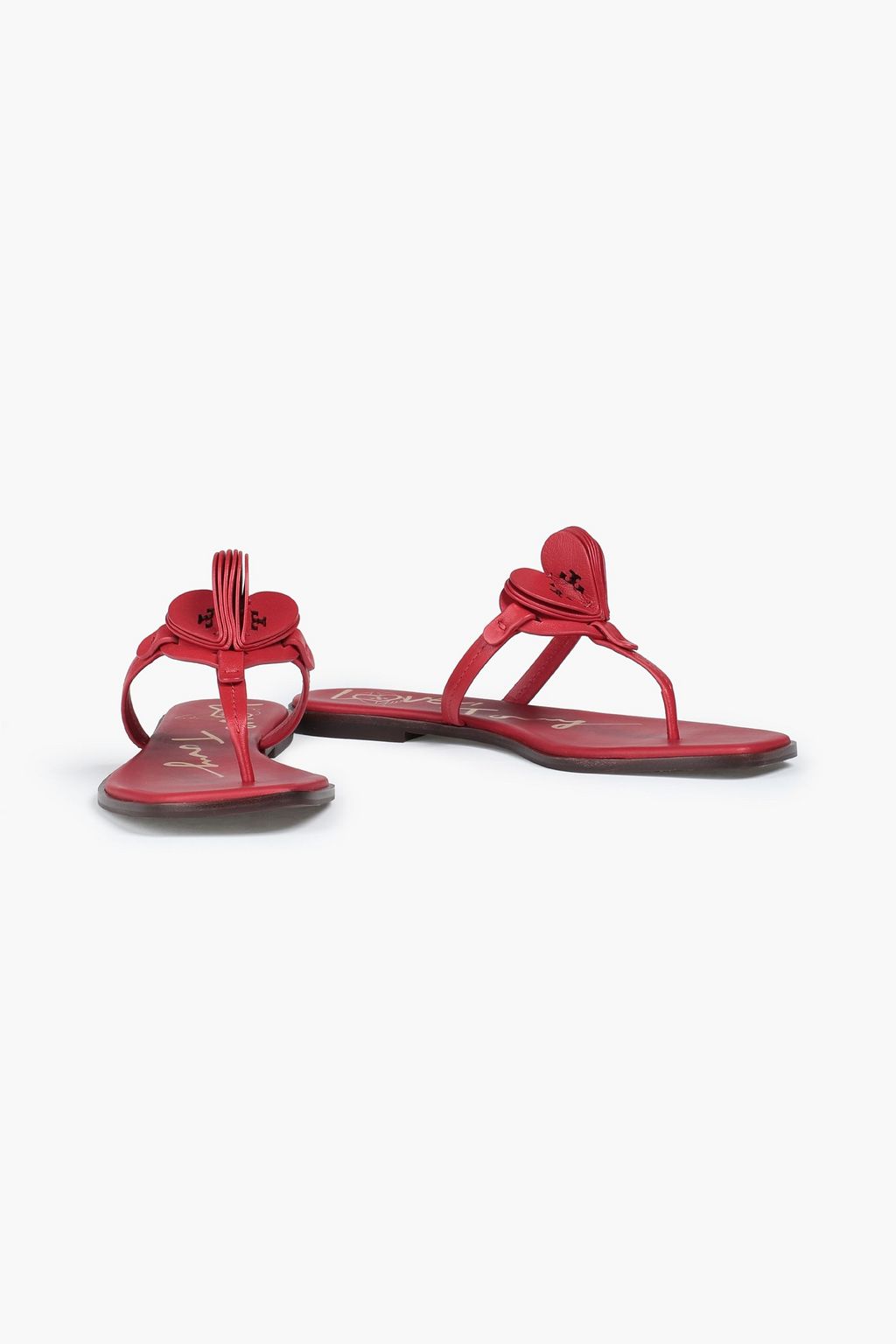 TORY BURCH テクスチャードレザー サンダル