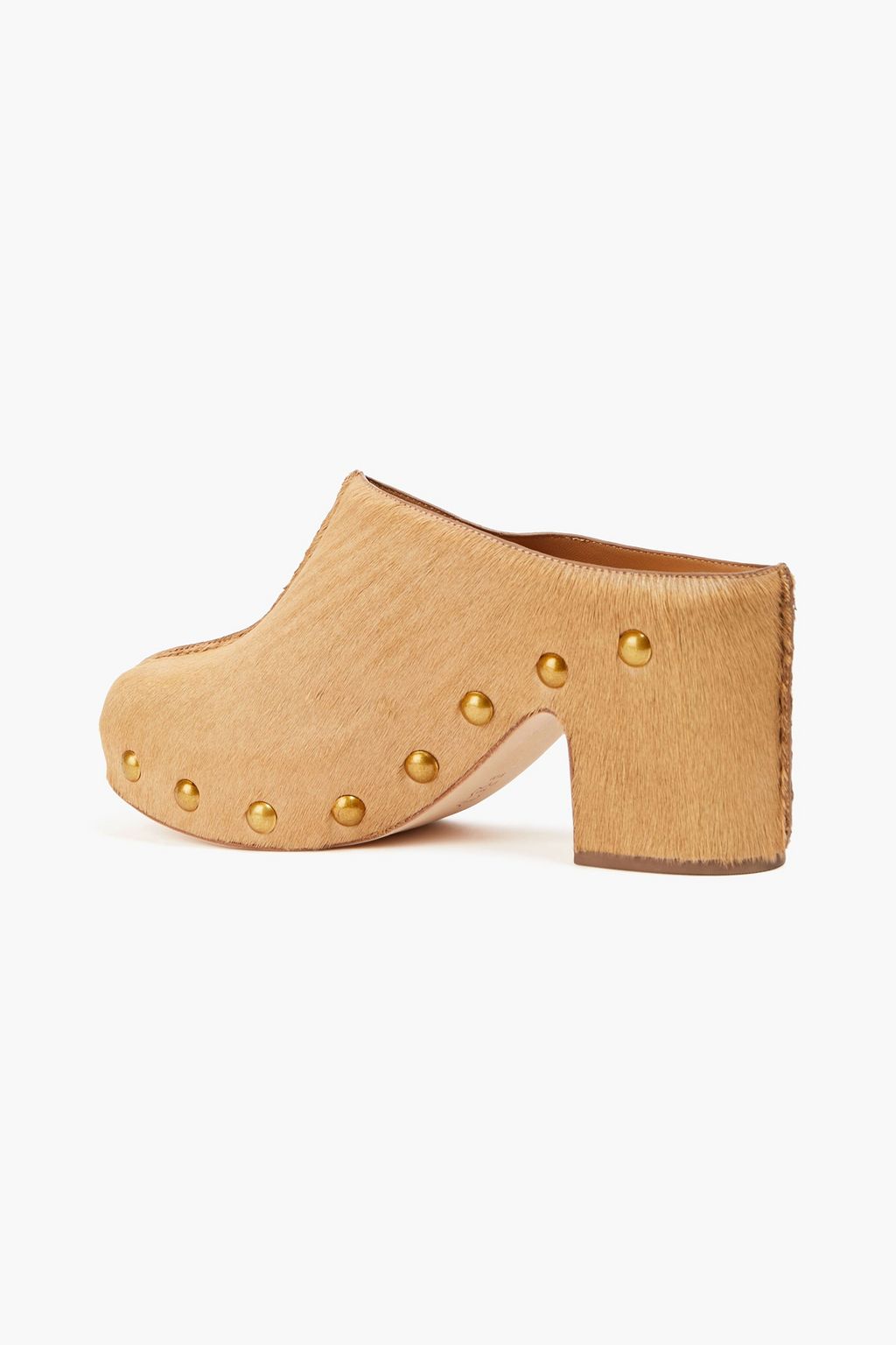 TORY BURCH Blythe studded calf hair mules | Sale up to 70% off | THE OUTNET