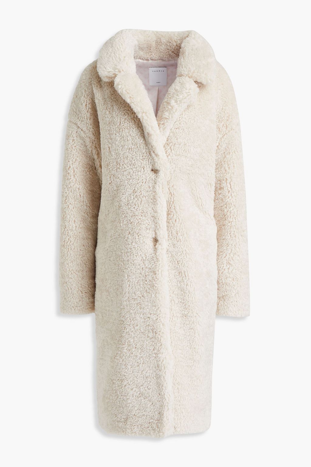 rocky shearling coat