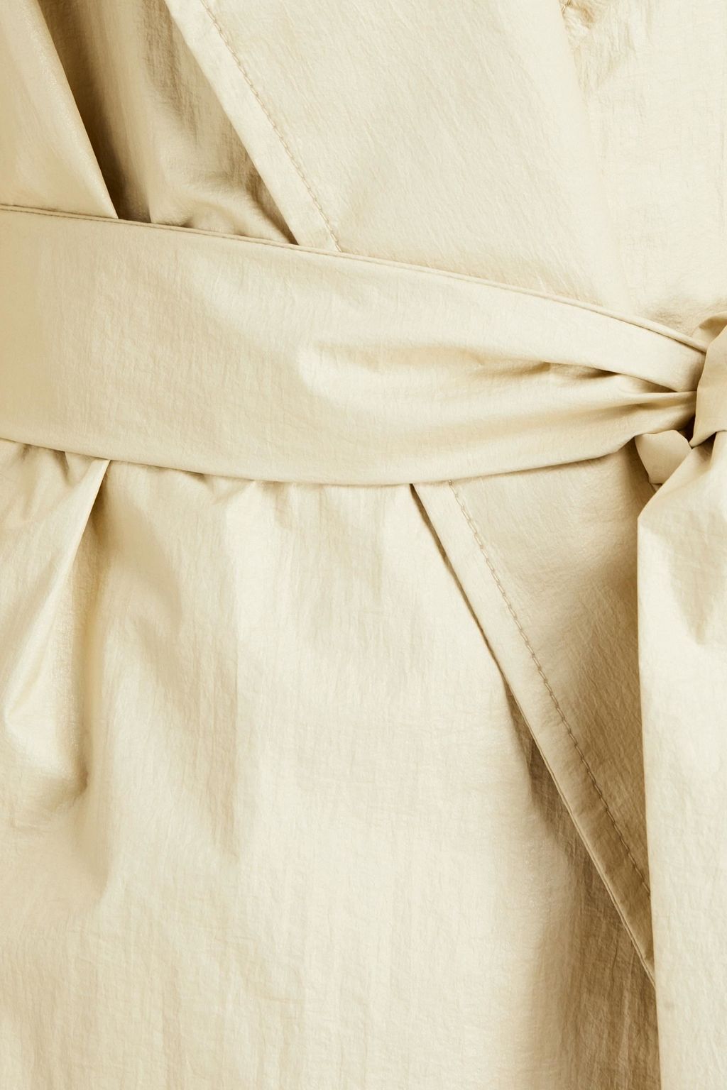 SANDRO Landry oversized shell trench coat