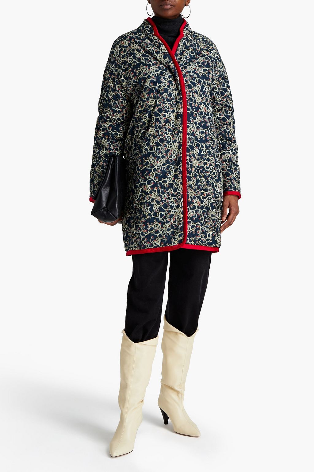 MARANT ÉTOILE Haley reversible quilted cotton coat