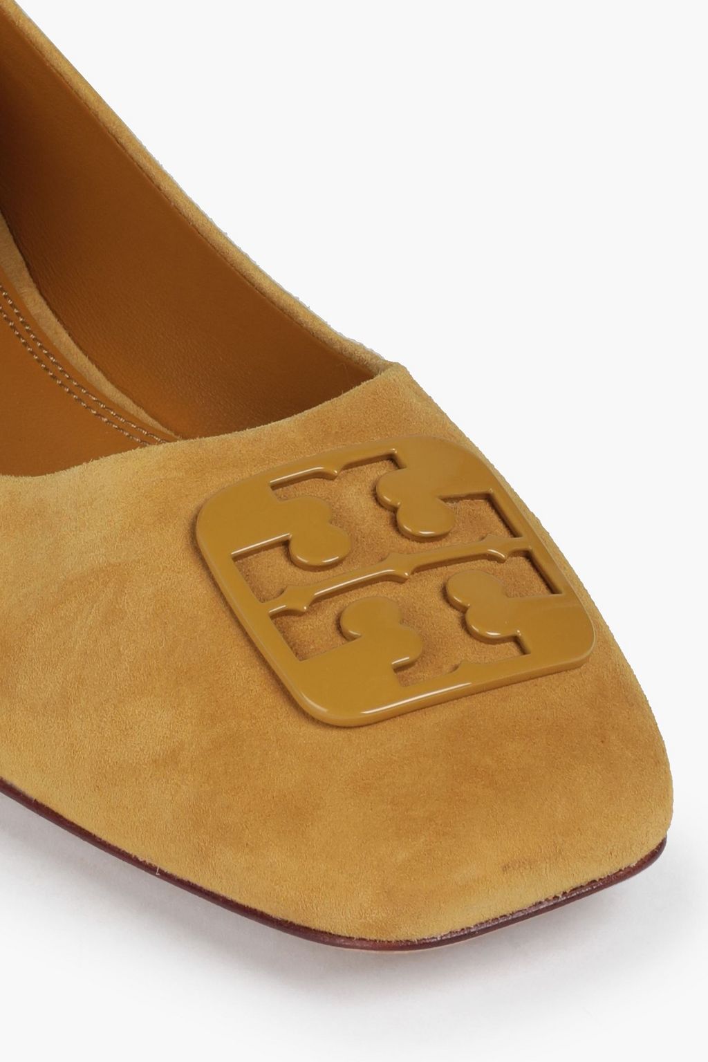 TORY BURCH Georgia suede ballet flats