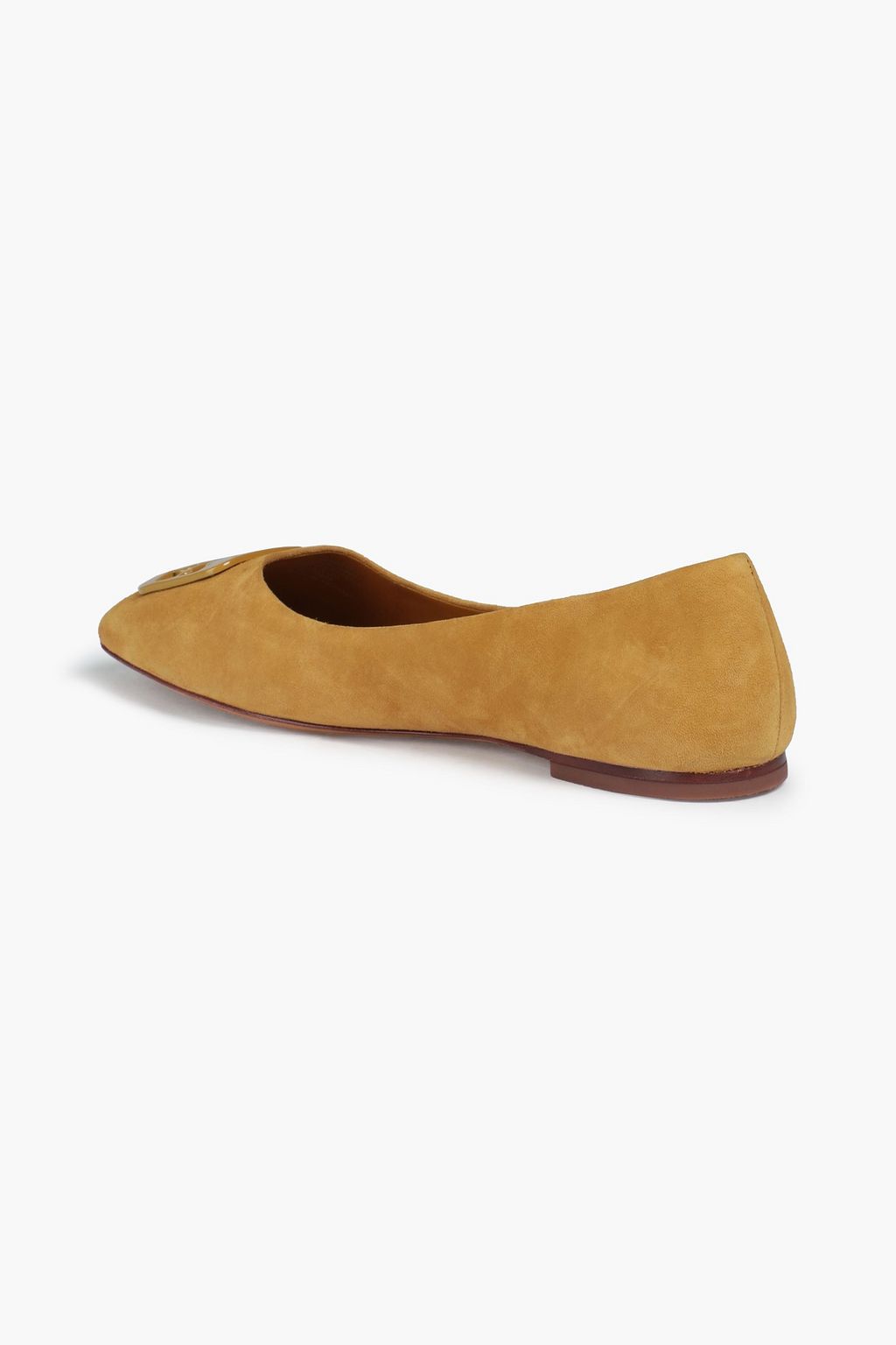 TORY BURCH Georgia suede ballet flats