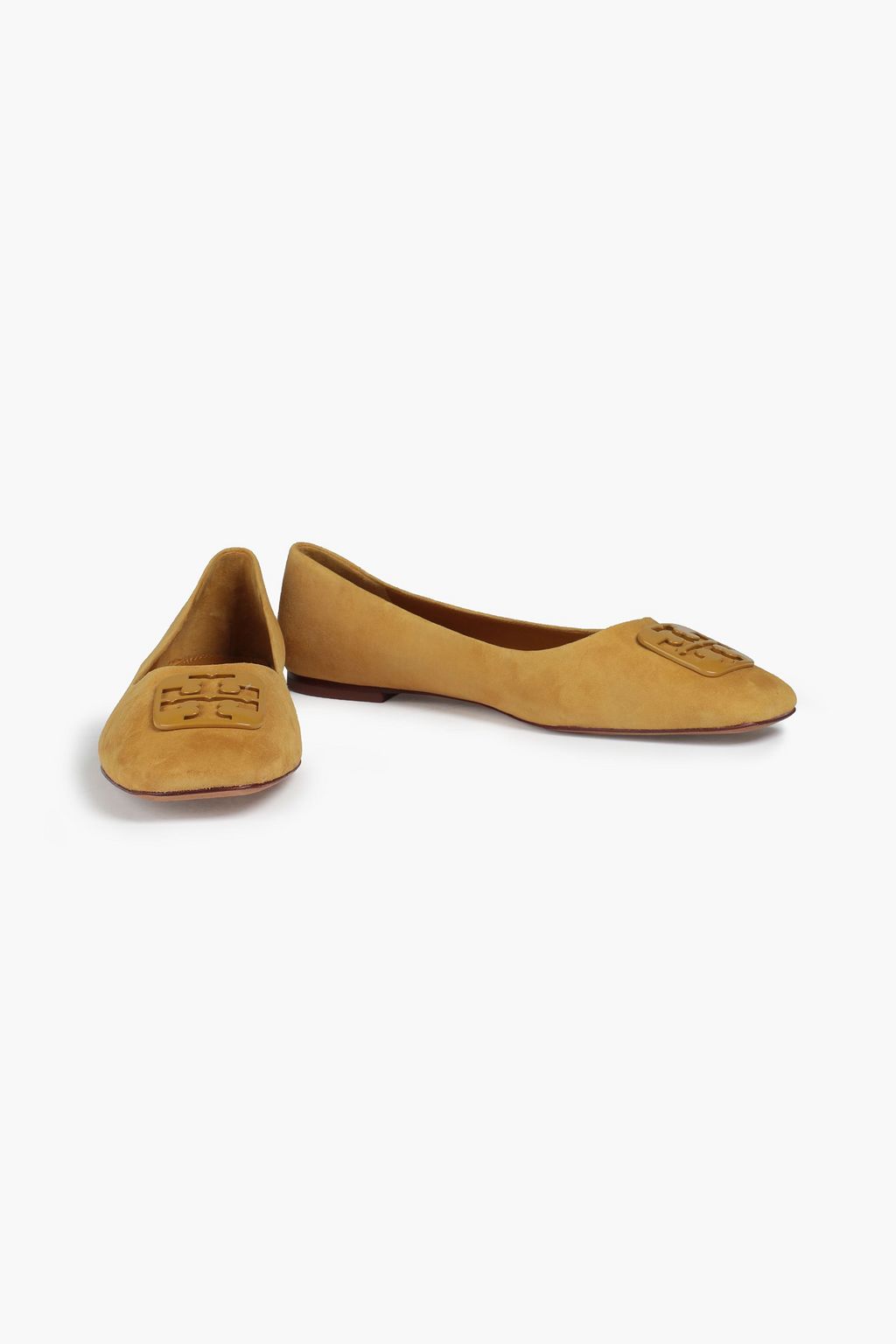 TORY BURCH Georgia suede ballet flats
