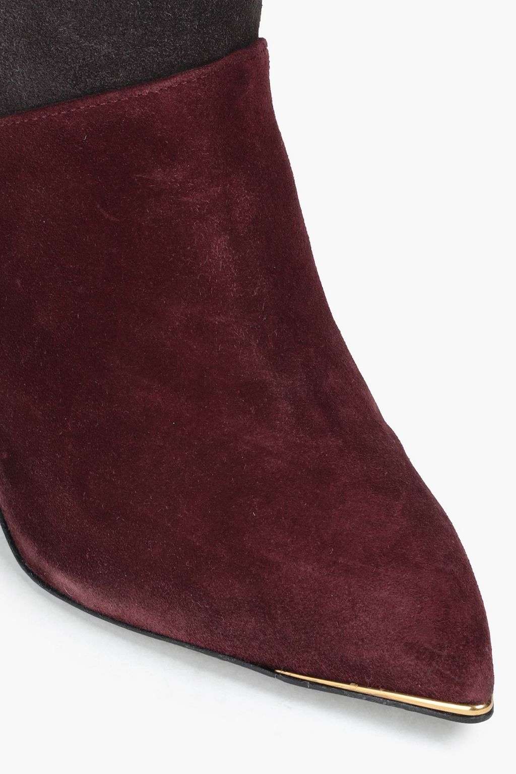 TORY BURCH Lila 90 suede knee boots