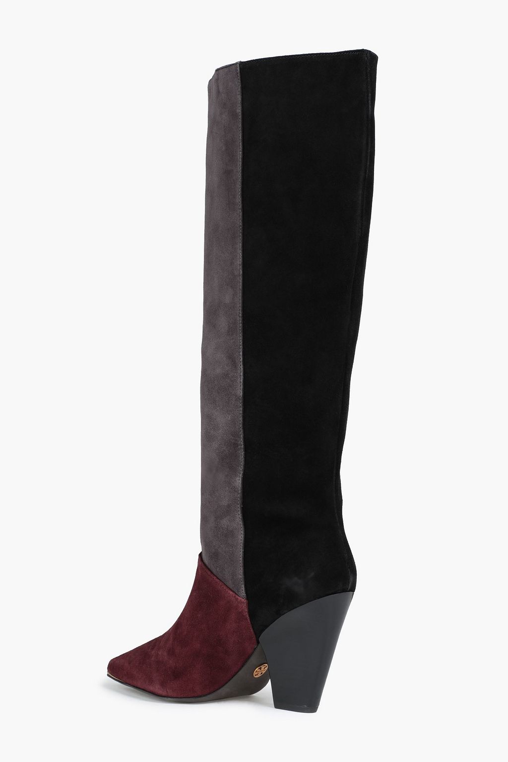 TORY BURCH Lila 90 suede knee boots