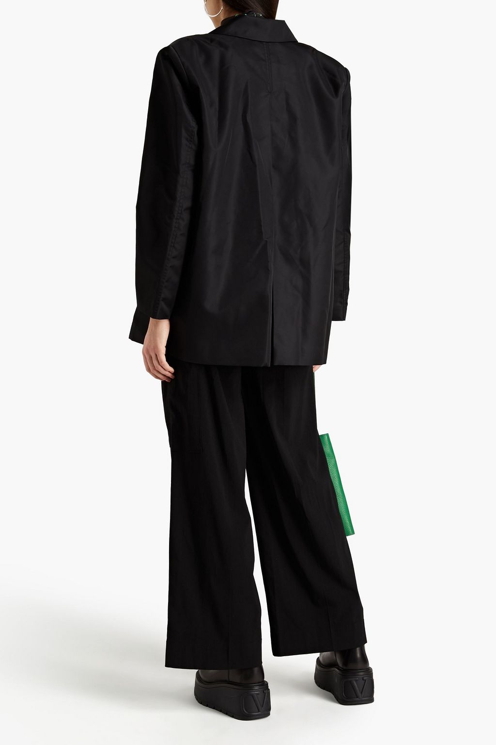 GANNI Shell blazer
