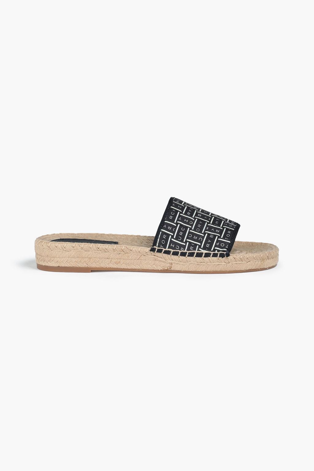TORY BURCH Logo-print grosgrain slides | Sale up to 70% off | THE OUTNET