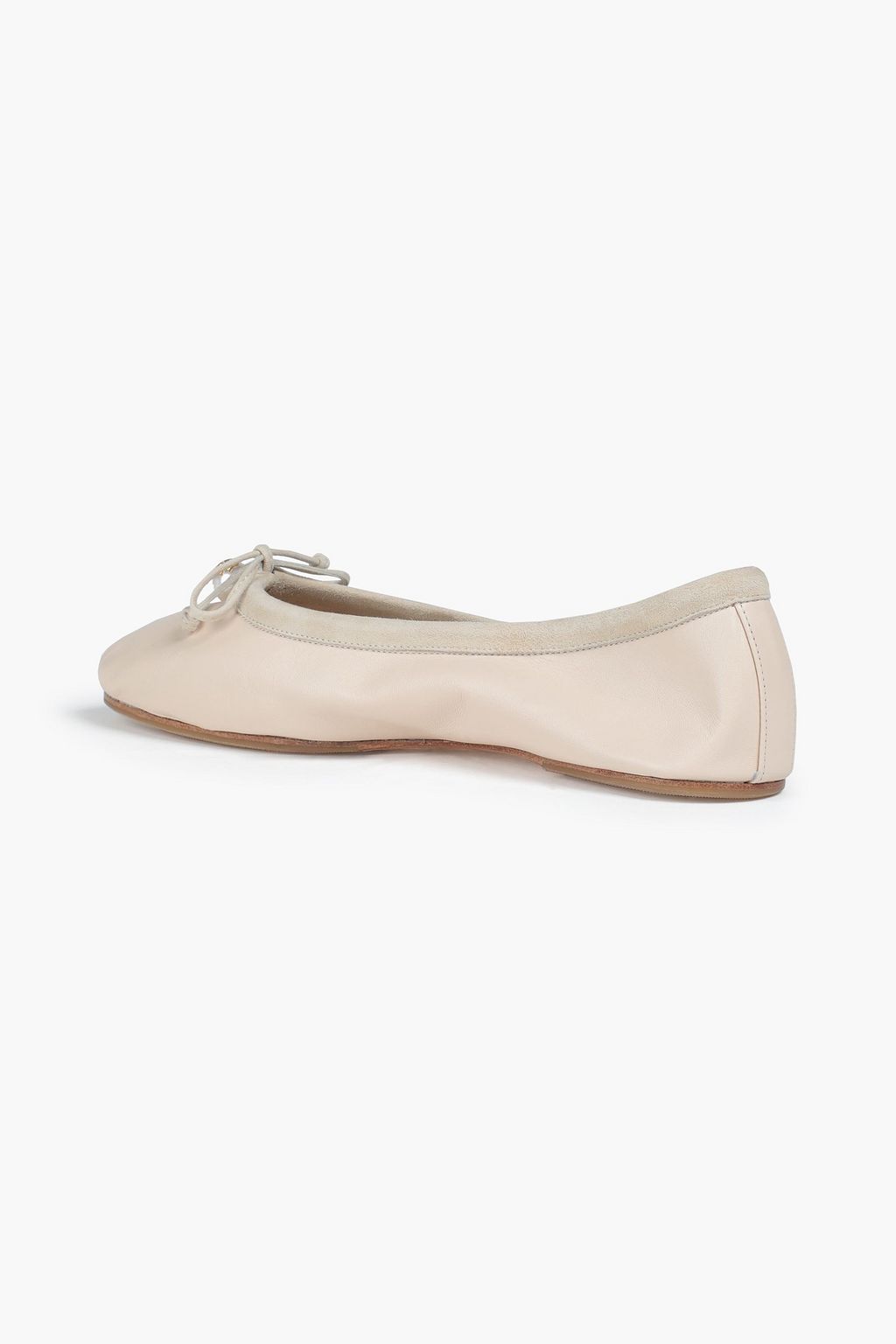 TORY BURCH Embellished leather ballet flats