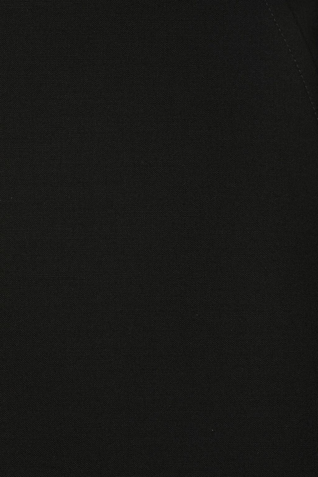 MARNI Fluted wool-blend skirt