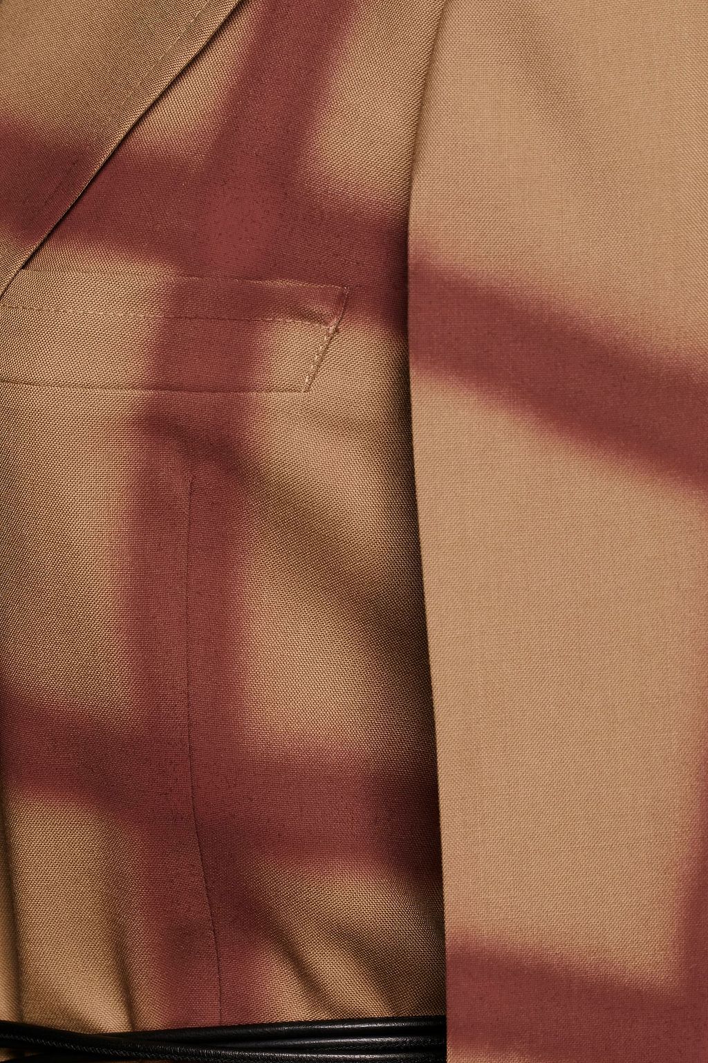 MARNI Belted checked wool blazer