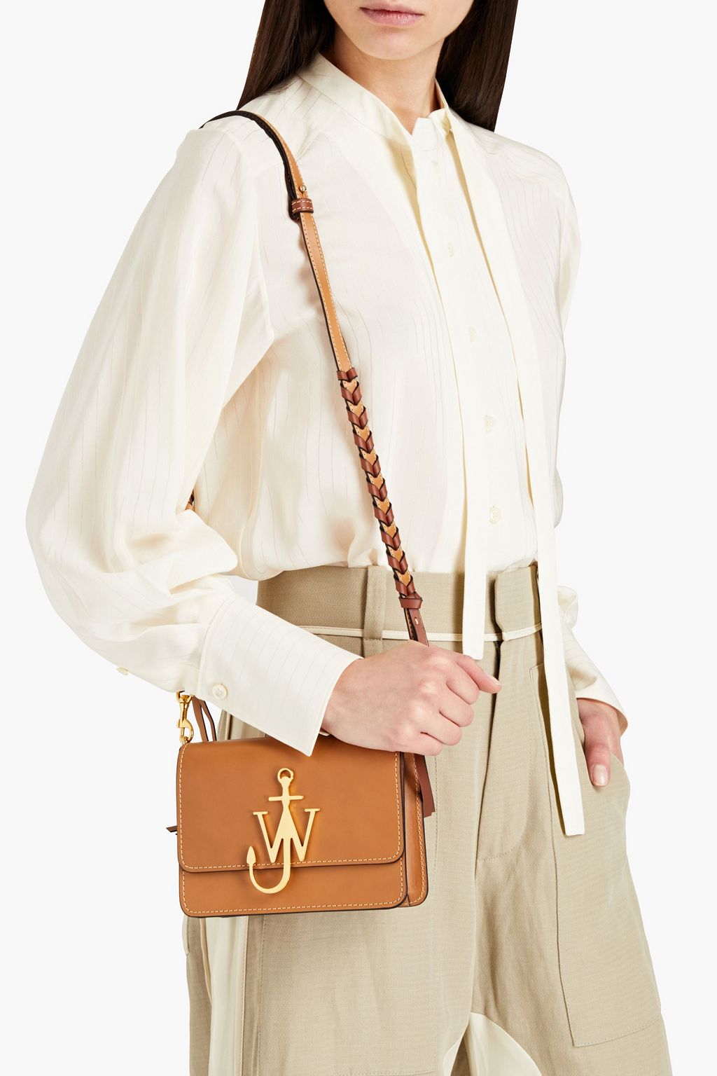 JW ANDERSON Anchor leather shoulder bag