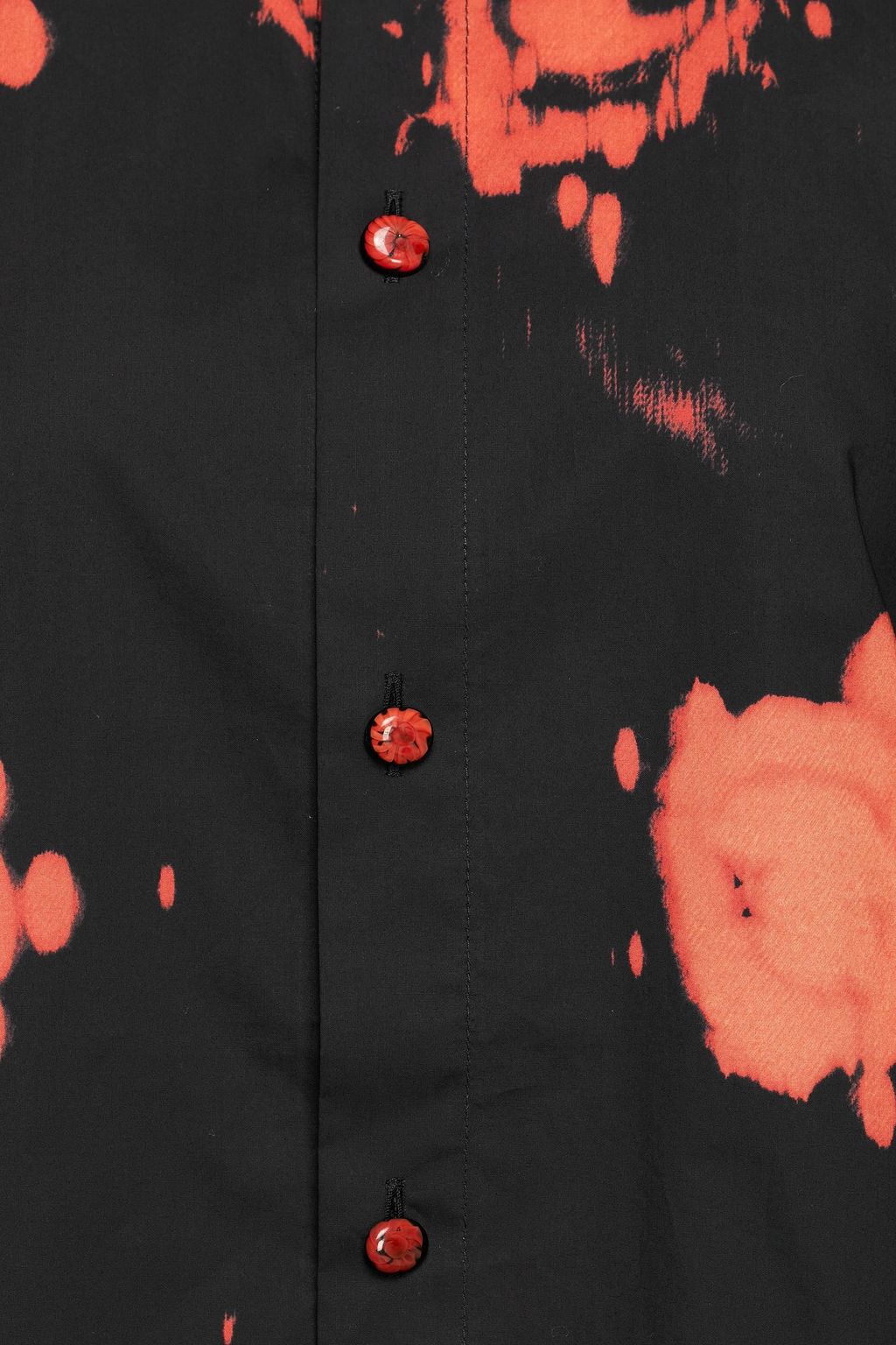 MARNI Floral-print cotton-poplin shirt