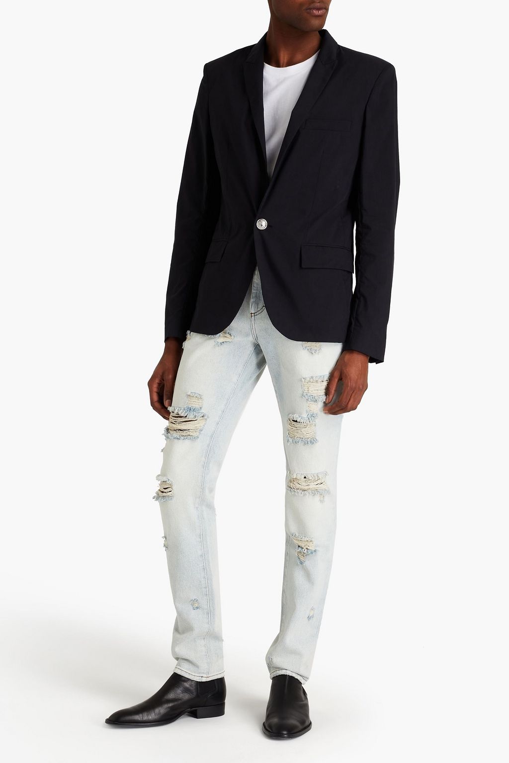 BALMAIN Cotton-blend blazer