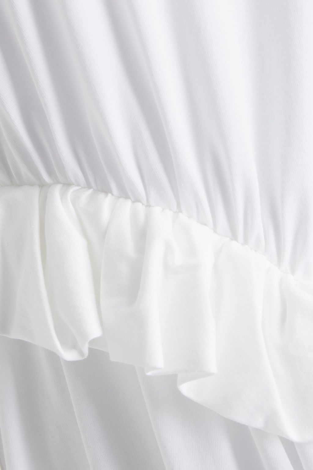 SIMONE ROCHA Draped Supima cotton-jersey T-shirt