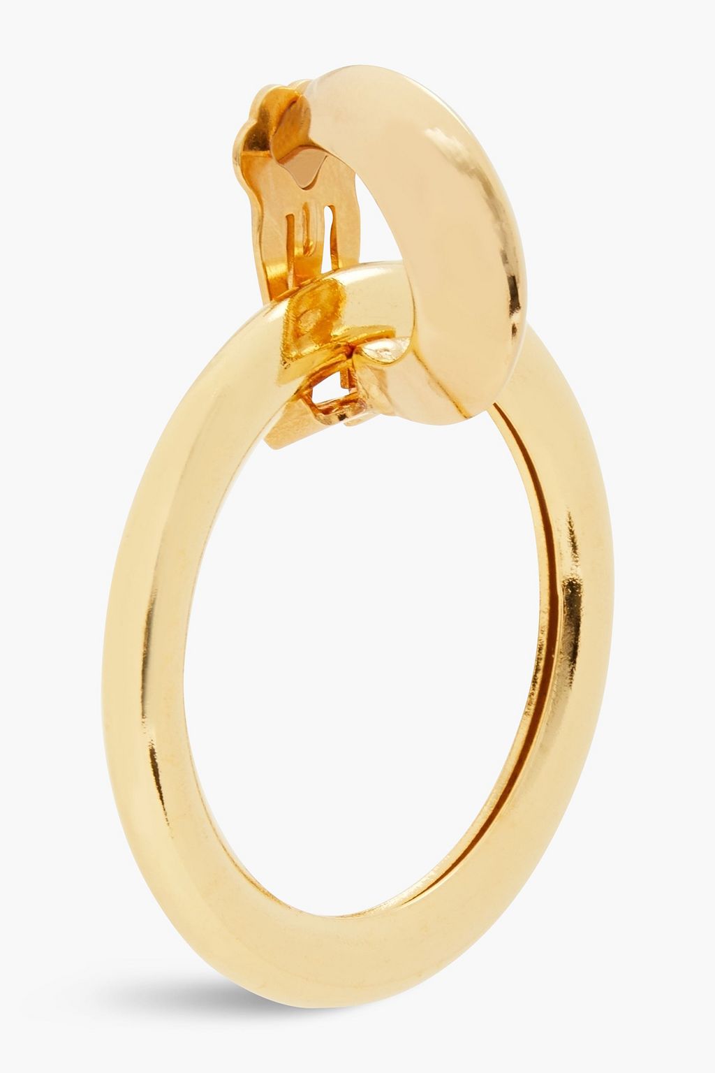 KENNETH JAY LANE Gold-tone hoop earrings