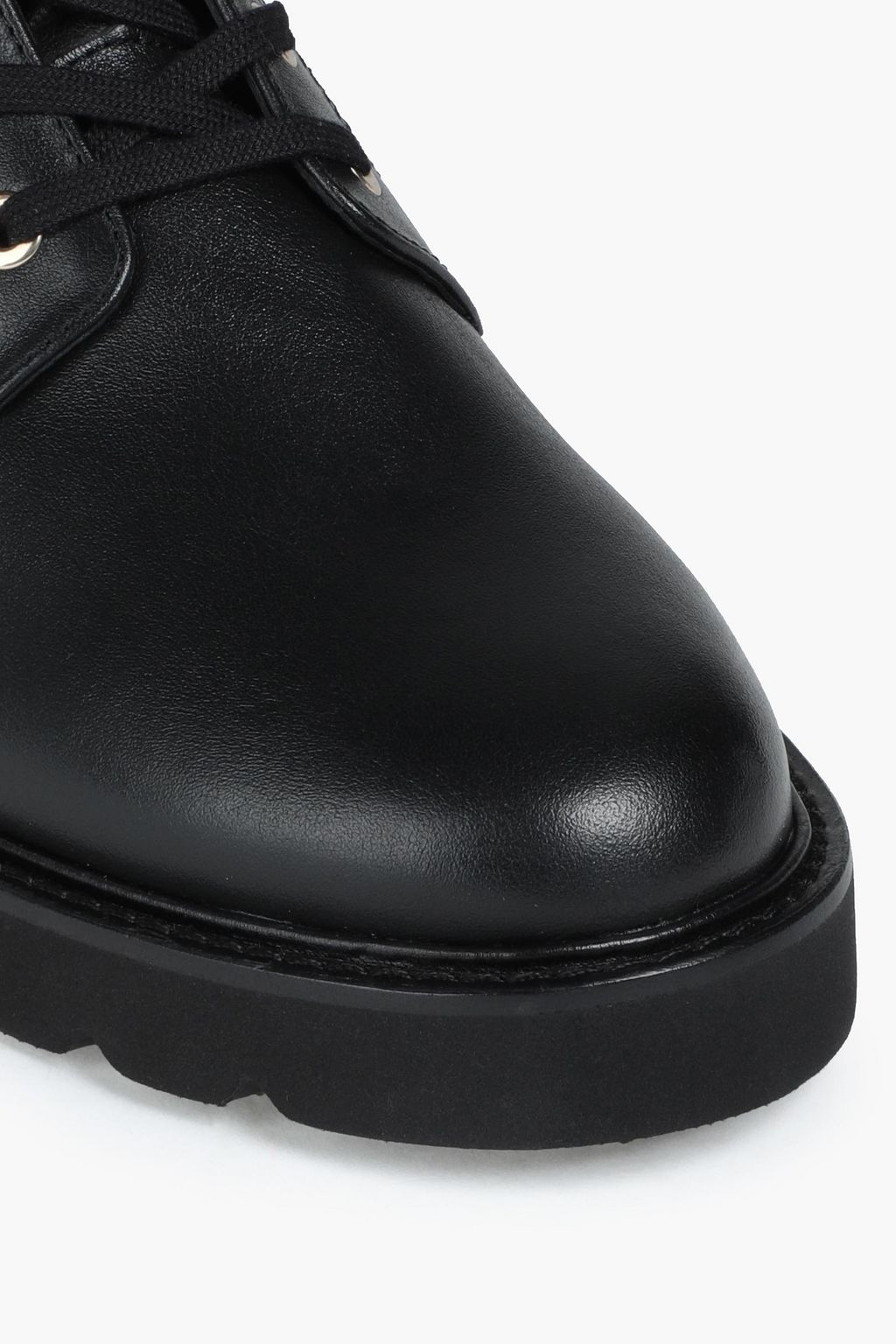 STUART WEITZMAN Mila leather combat boots