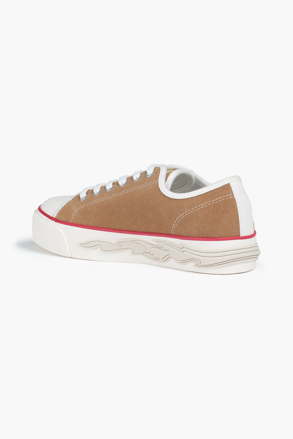 SANDRO Anouk suede sneakers | THE OUTNET