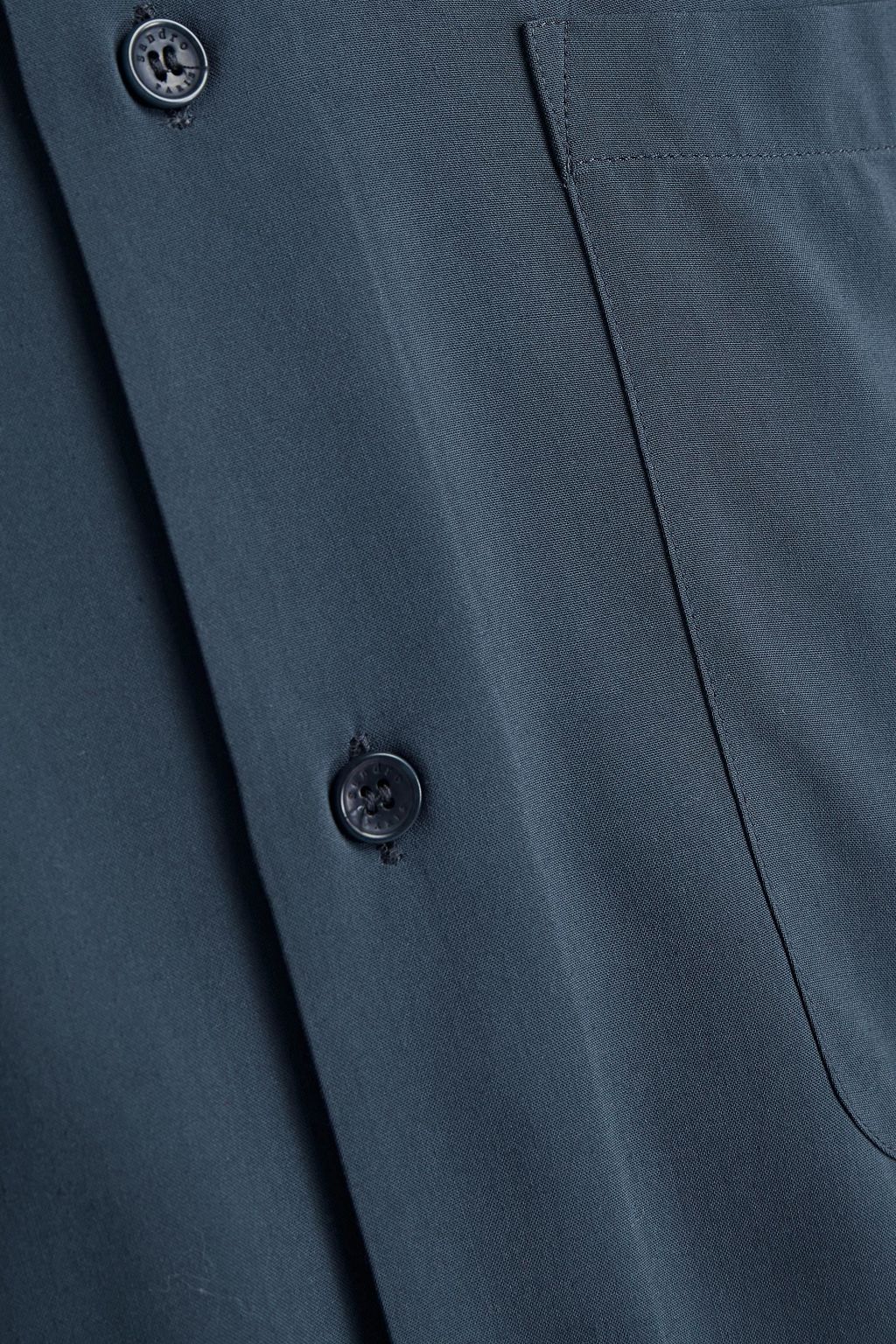 SANDRO Charlie twill shirt