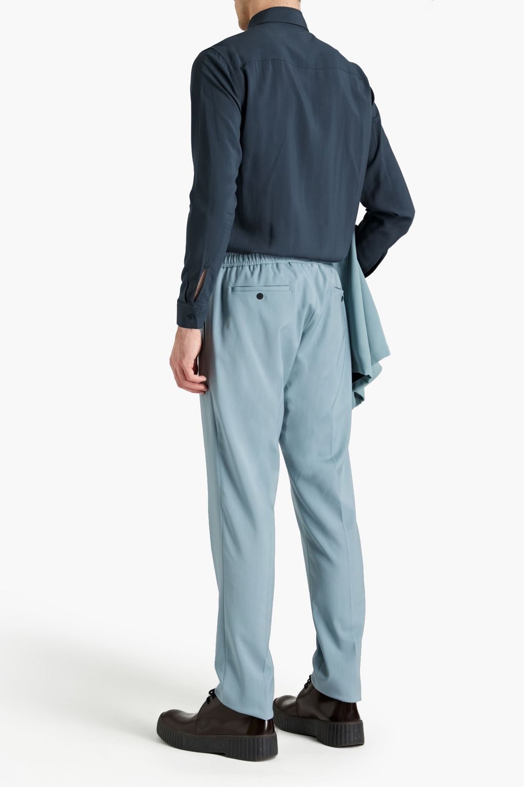 SANDRO Charlie twill shirt
