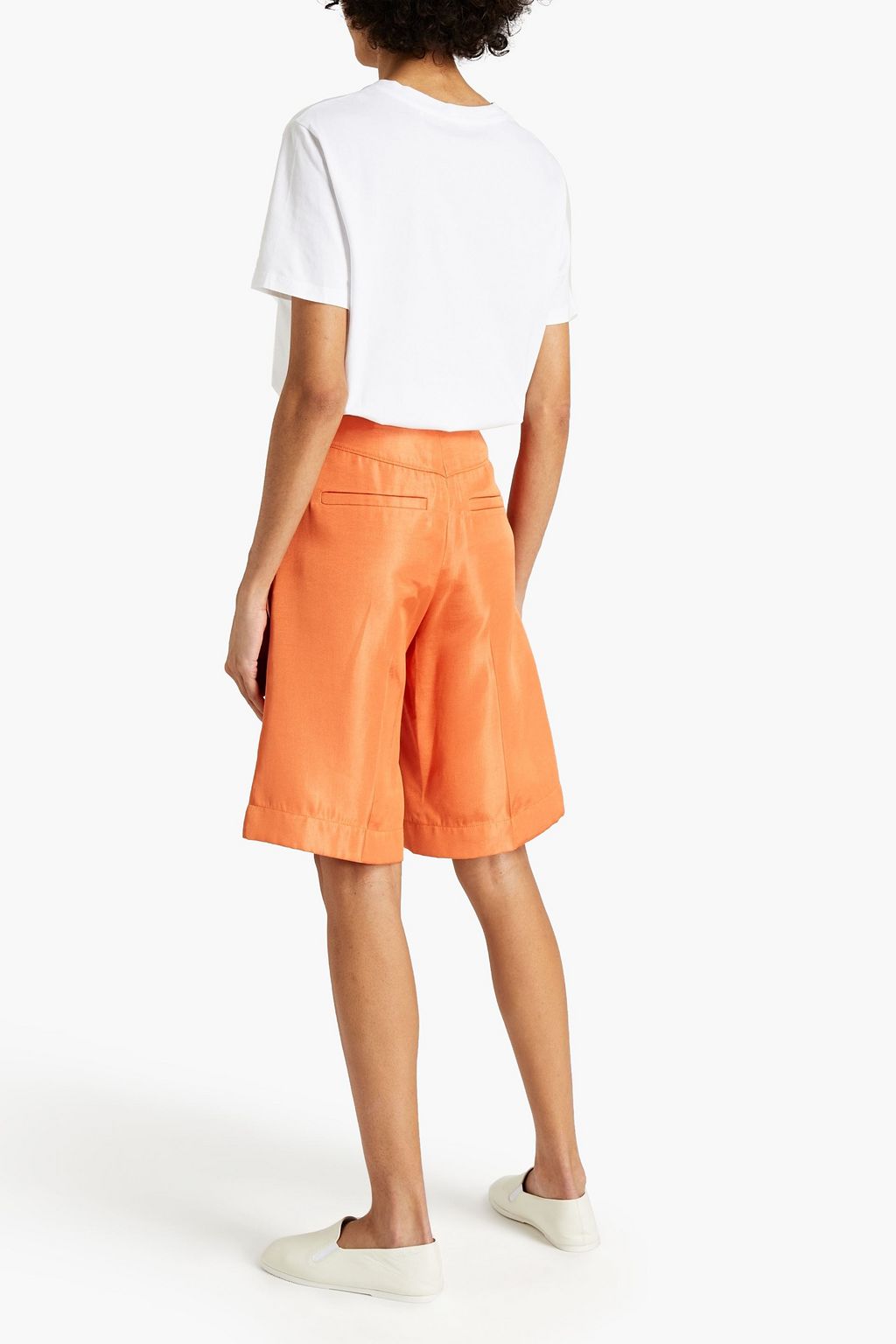 SANDRO Lucie printed cotton-jersey T-shirt