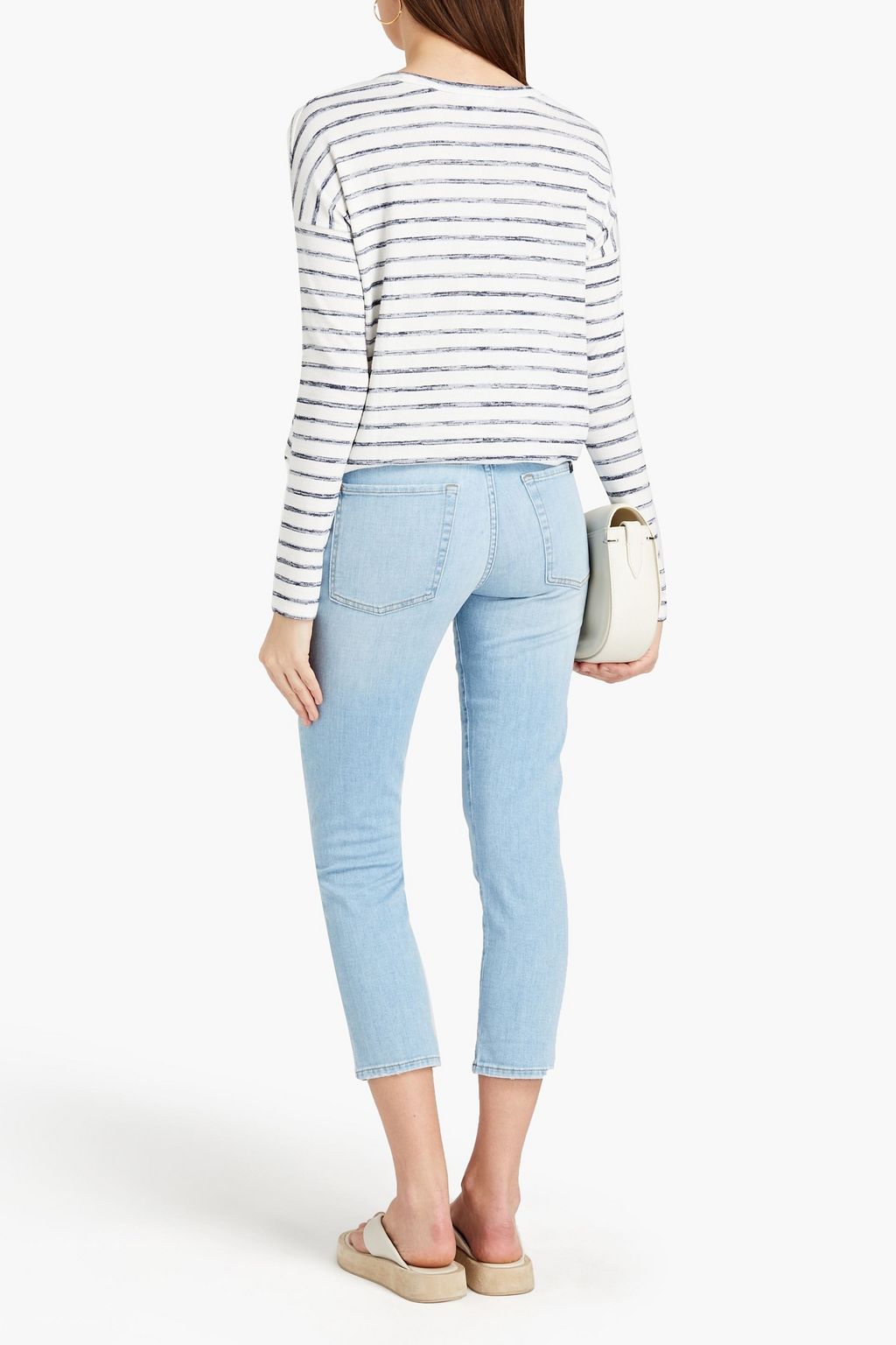 RAG & BONE The Knit striped knitted sweater