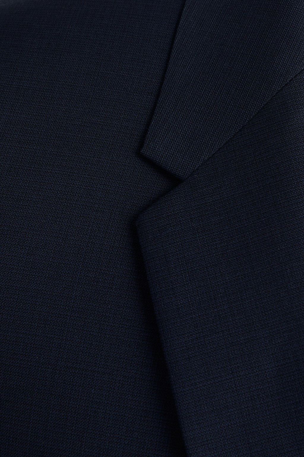SANDRO Marine wool-crepe suit jacket