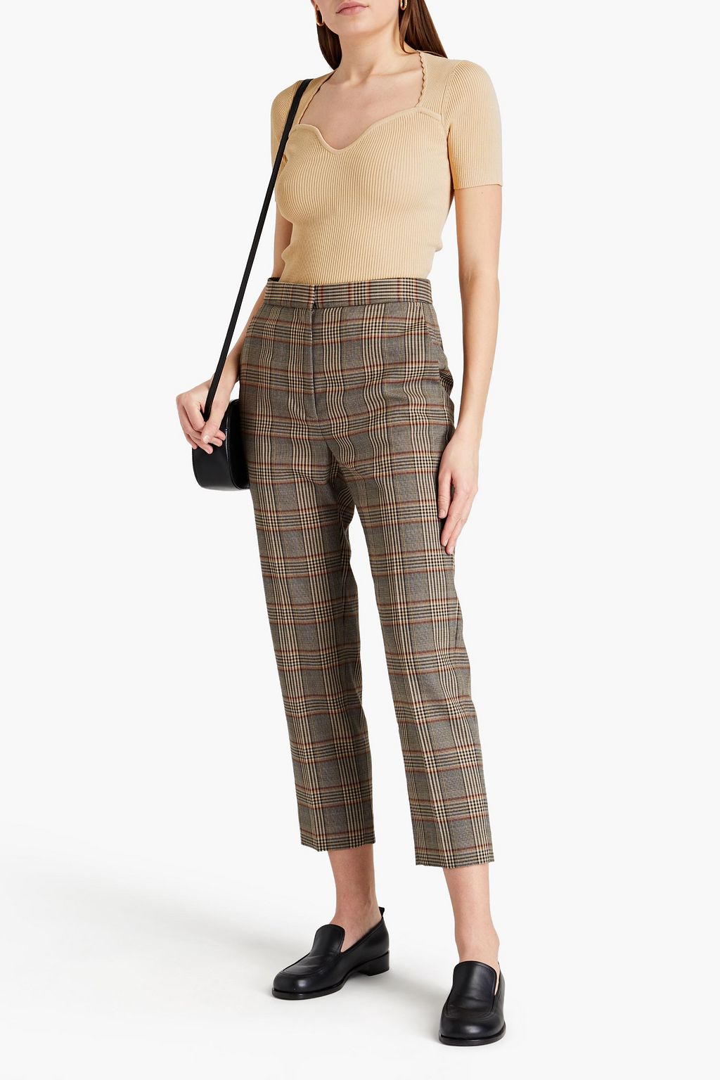 SANDRO Safran ribbedknit top THE