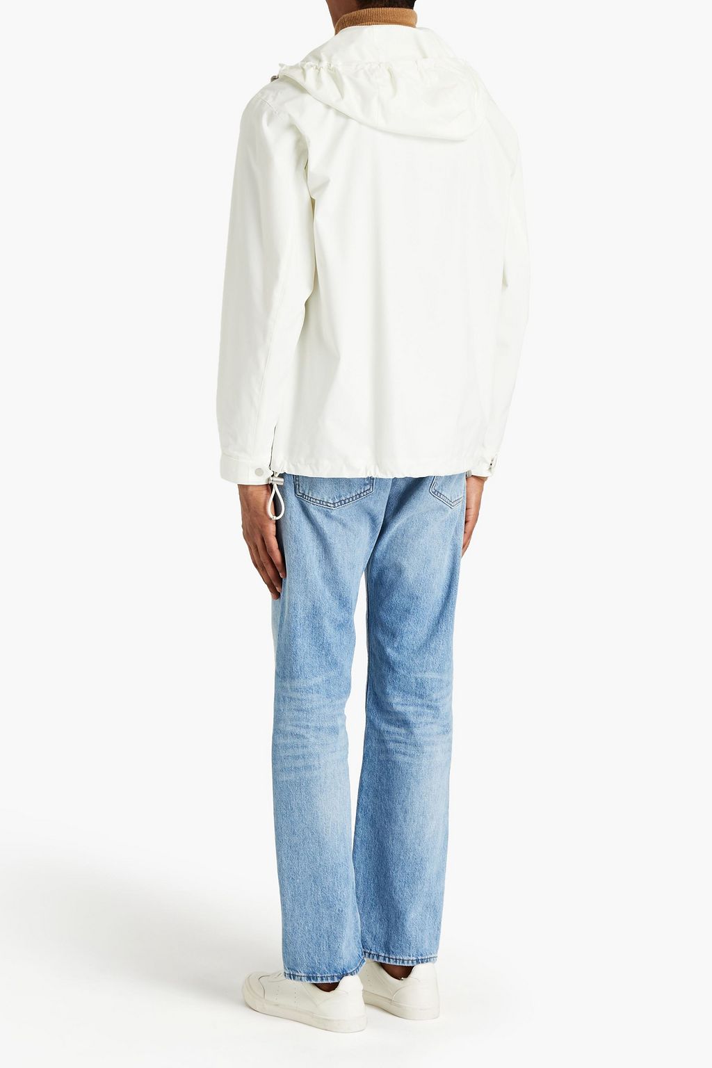 SANDRO Surf shell hooded jacket
