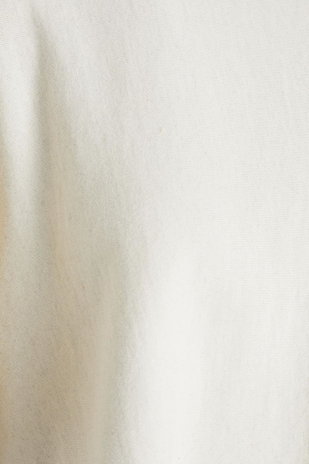 RAG & BONE Two-tone organic French cotton-terry sweatshirt
