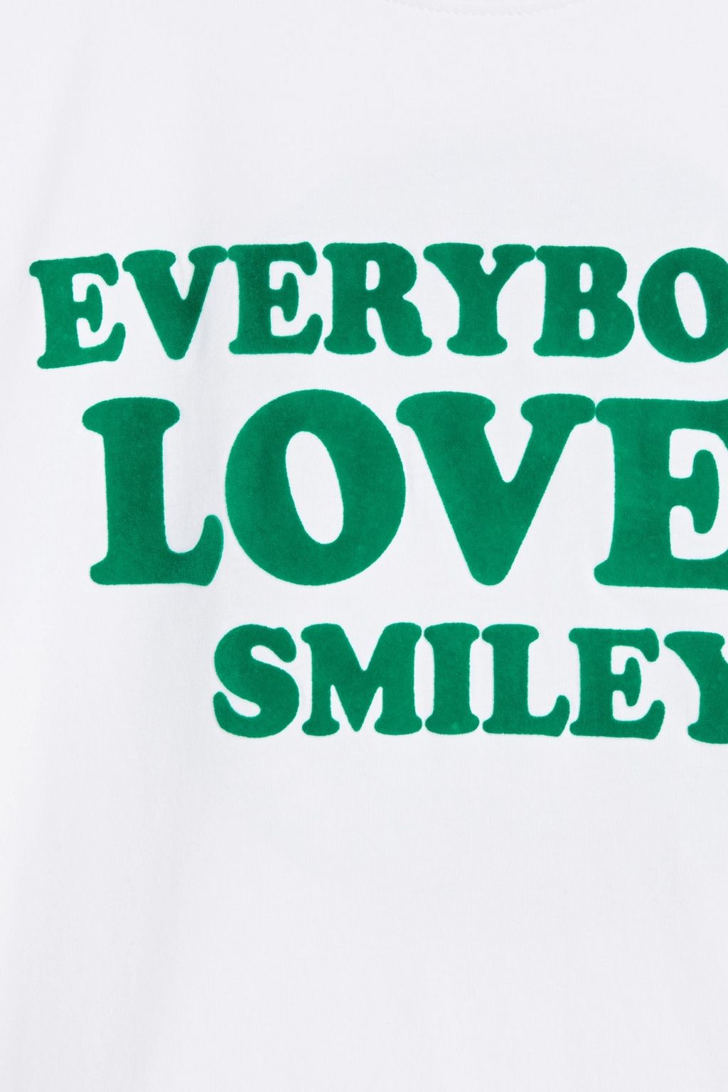 SANDRO Woody flocked cotton-jersey T-shirt
