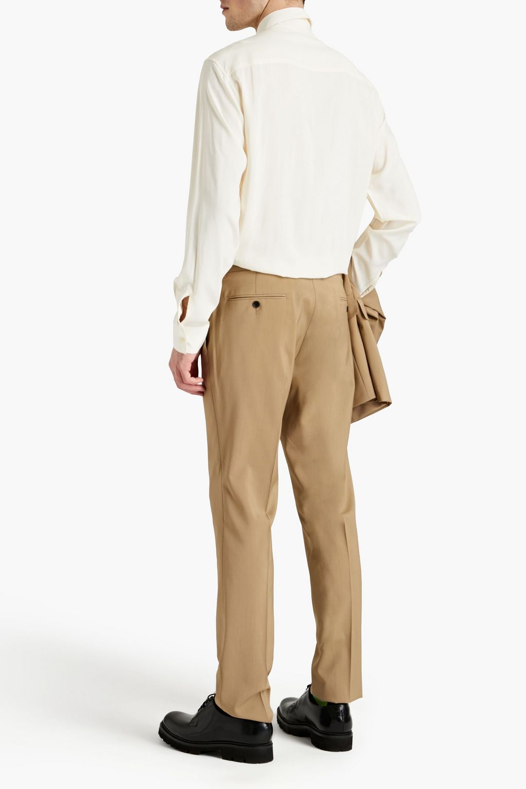 SANDRO Charlie twill shirt