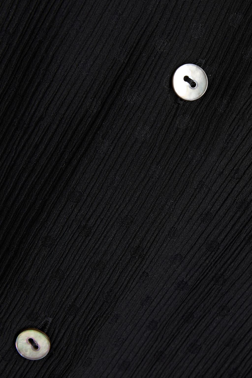 VINCE. Silk-jacquard top
