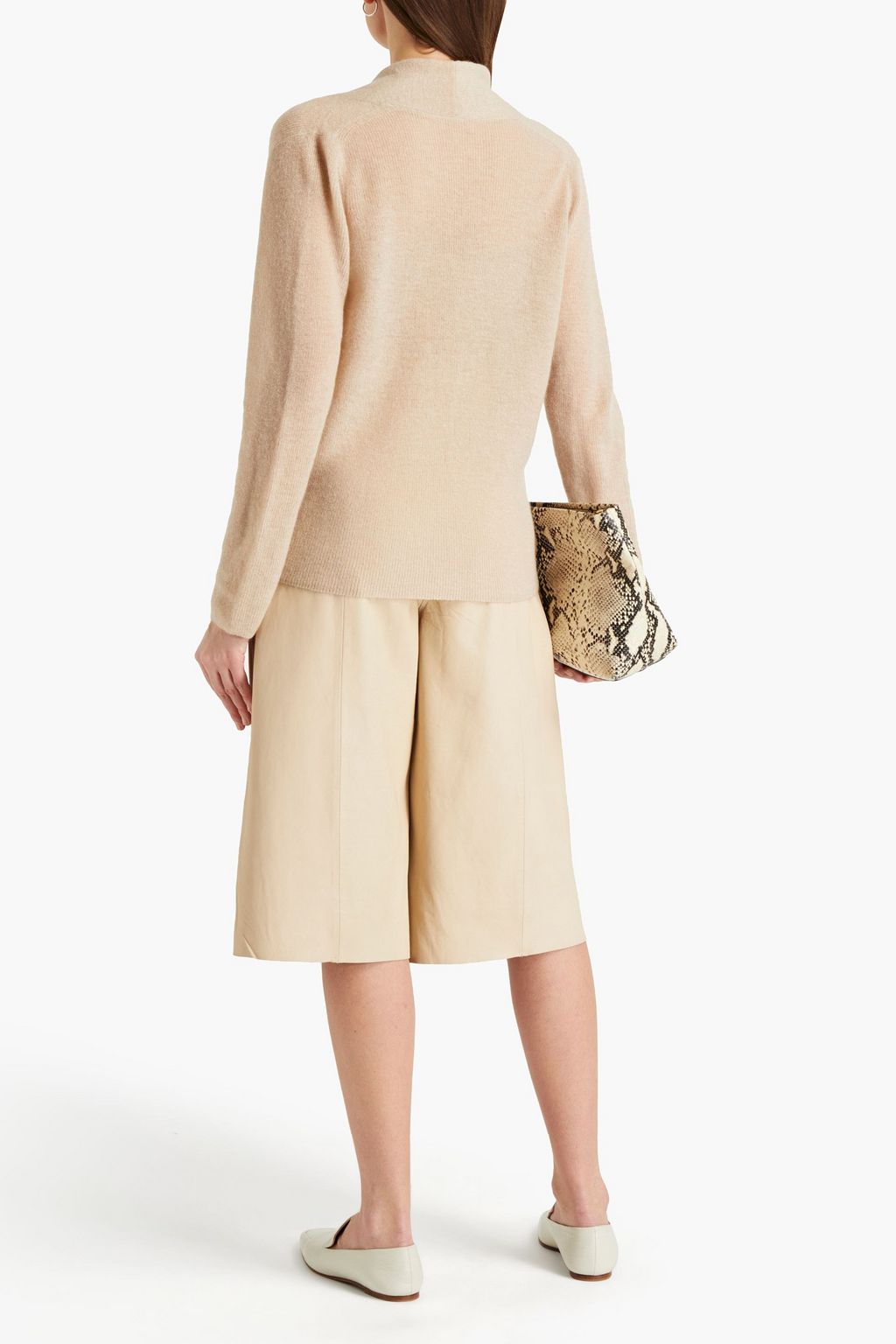 VINCE. Knitted wrap cardigan