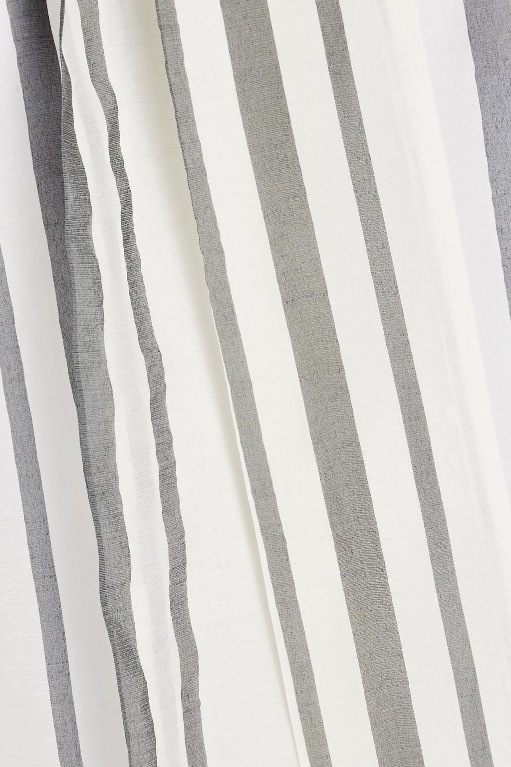 FABIANA FILIPPI Striped silk-chiffon blouse