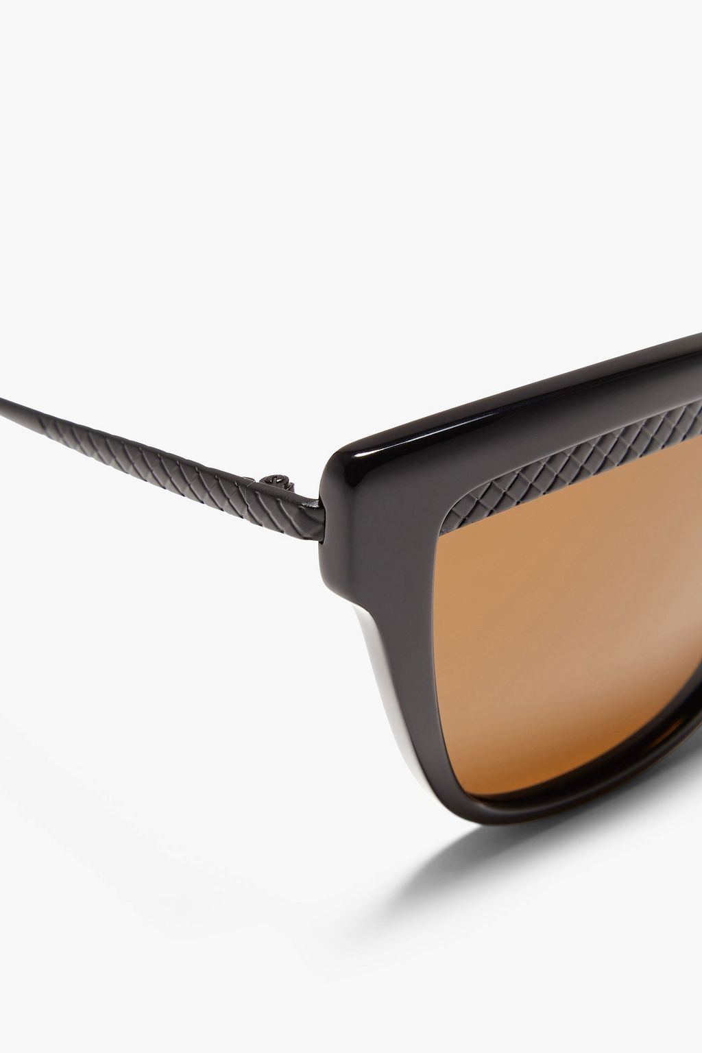 BOTTEGA VENETA D-frame tortoiseshell acetate sunglasses
